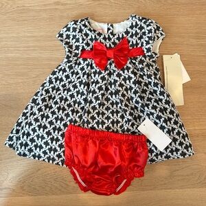 Bon Bleu New With Tags Dress/bloomer Set